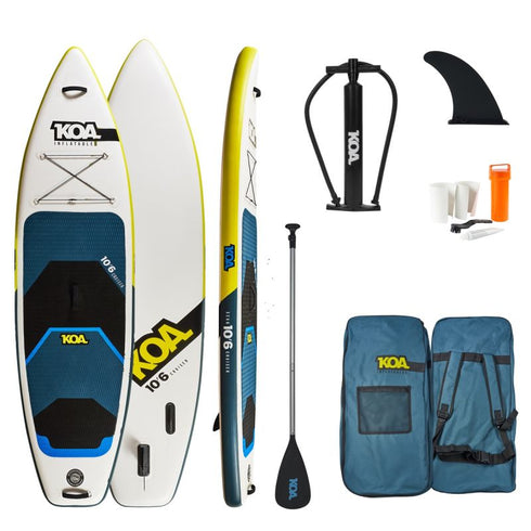 KOA 10'6 Touring Inflatable Paddleboard – Complete Set
